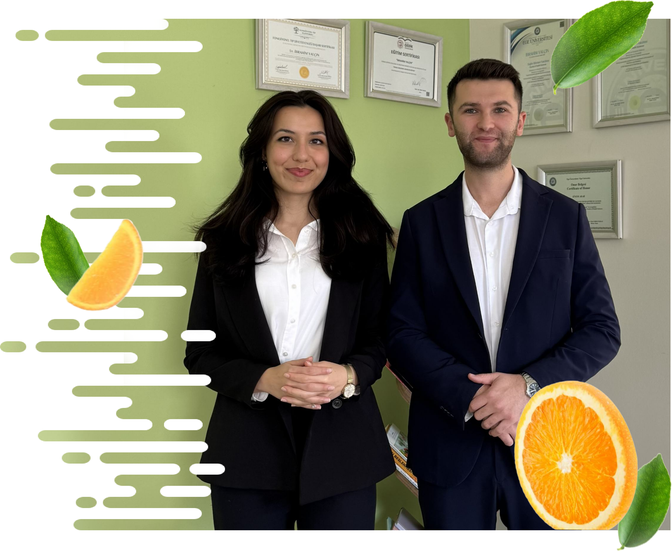 Dyt. İbrahim Yalçın ve Dyt. Sinem Yalçın