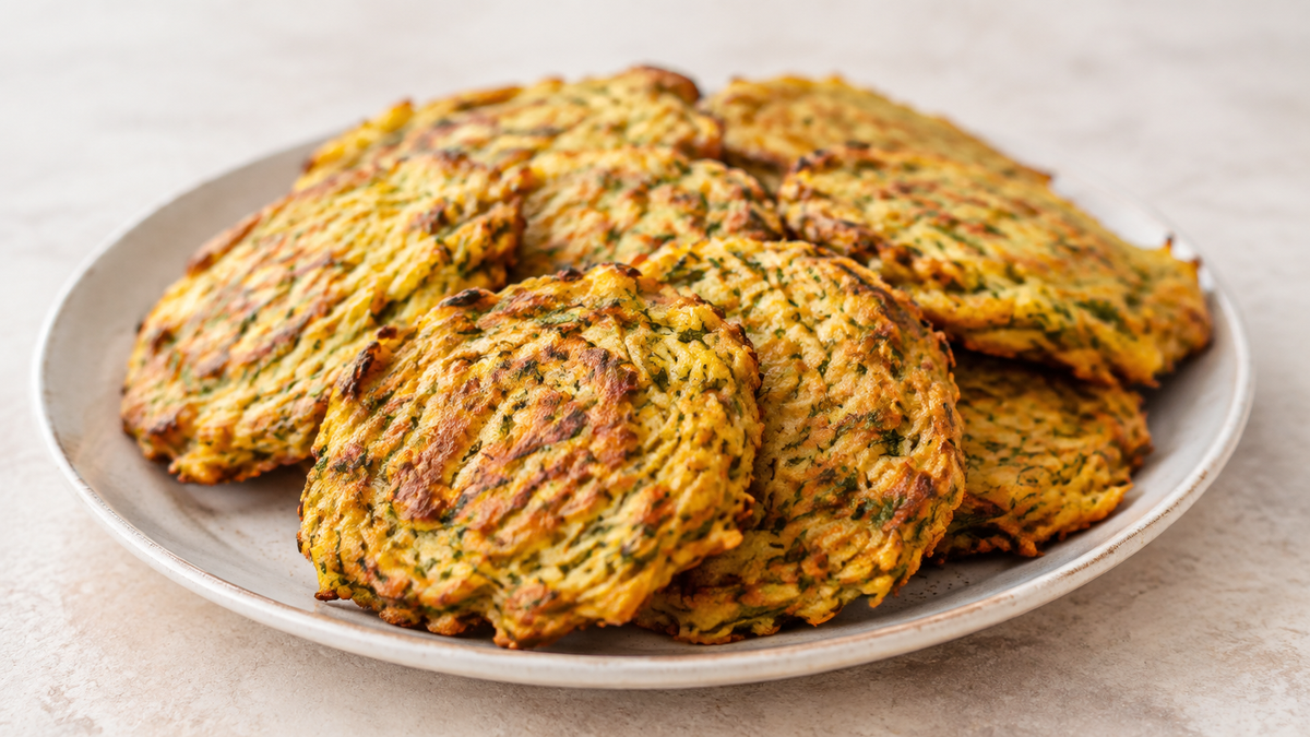 Fırında Kabak Mücver