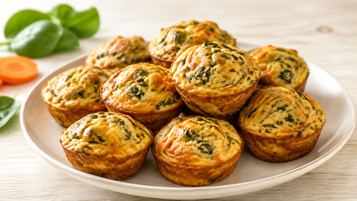 Sebzeli Mini Muffin